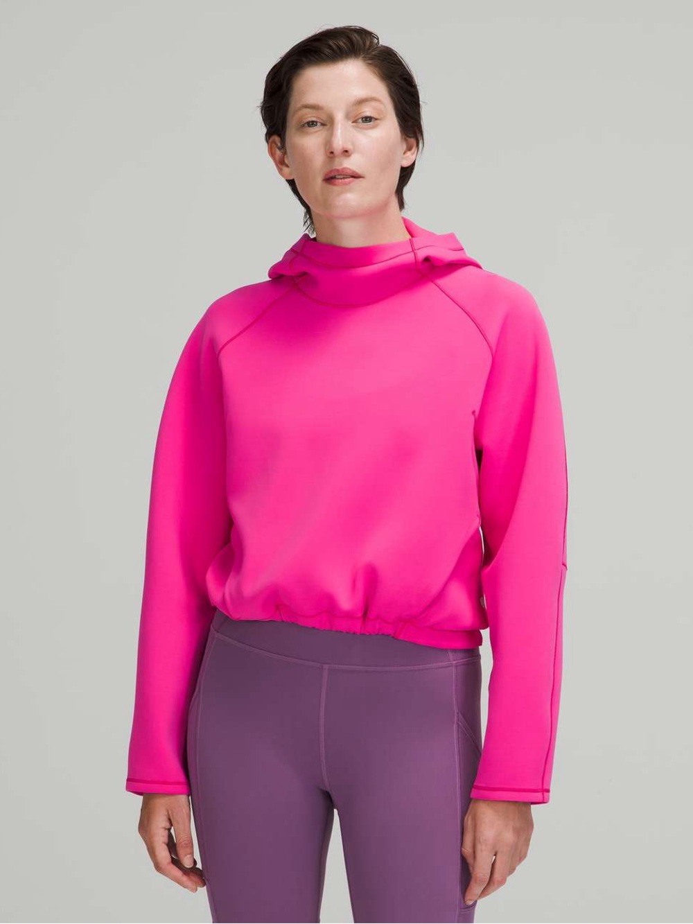 Lululemon AirWrap Pullover Hoodie - Size 12 - EUC - Sonic Pink